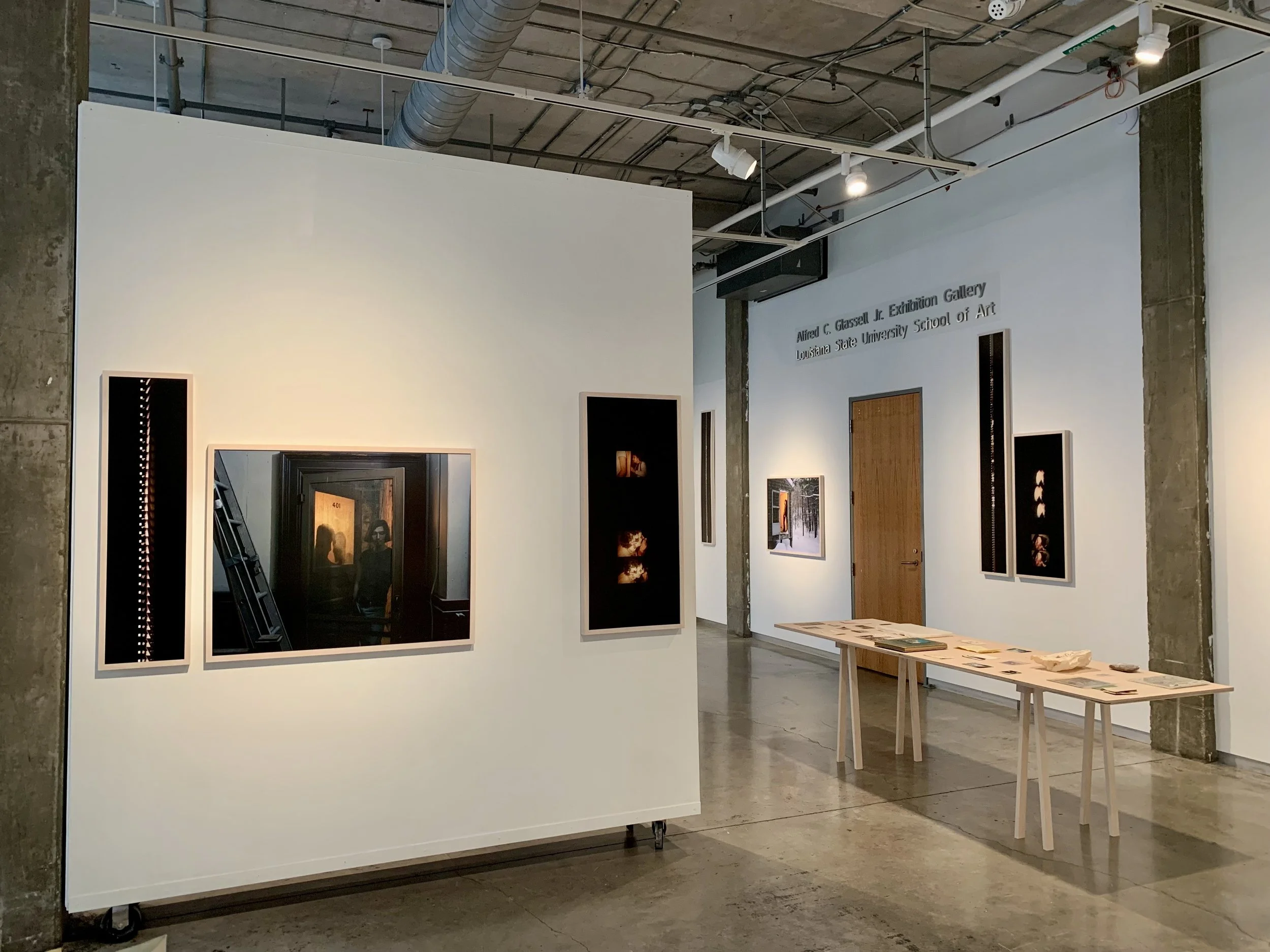  Installation view of exhibition at Glassell Gallery, Baton Rouge, LA 