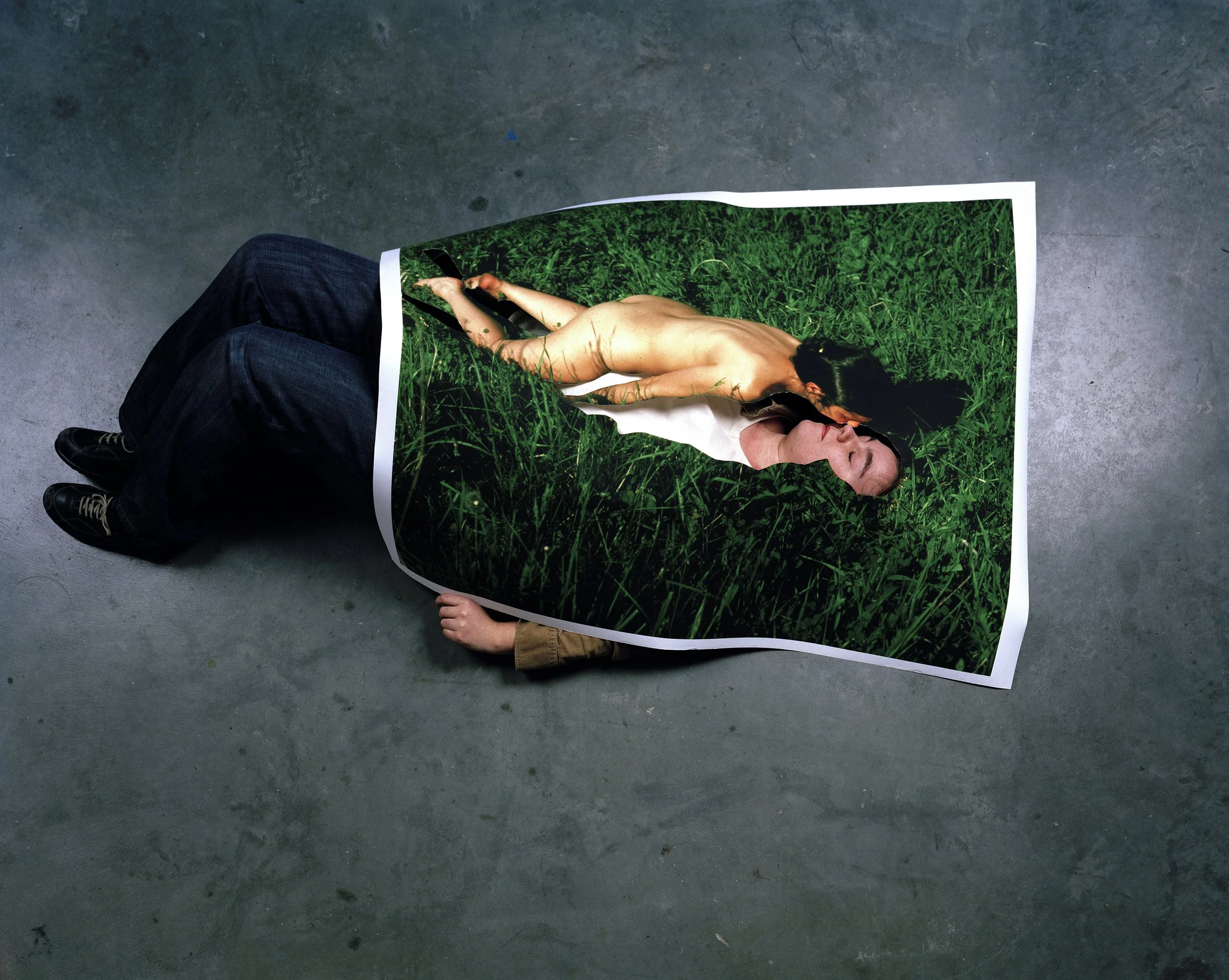 With Ana Mendieta