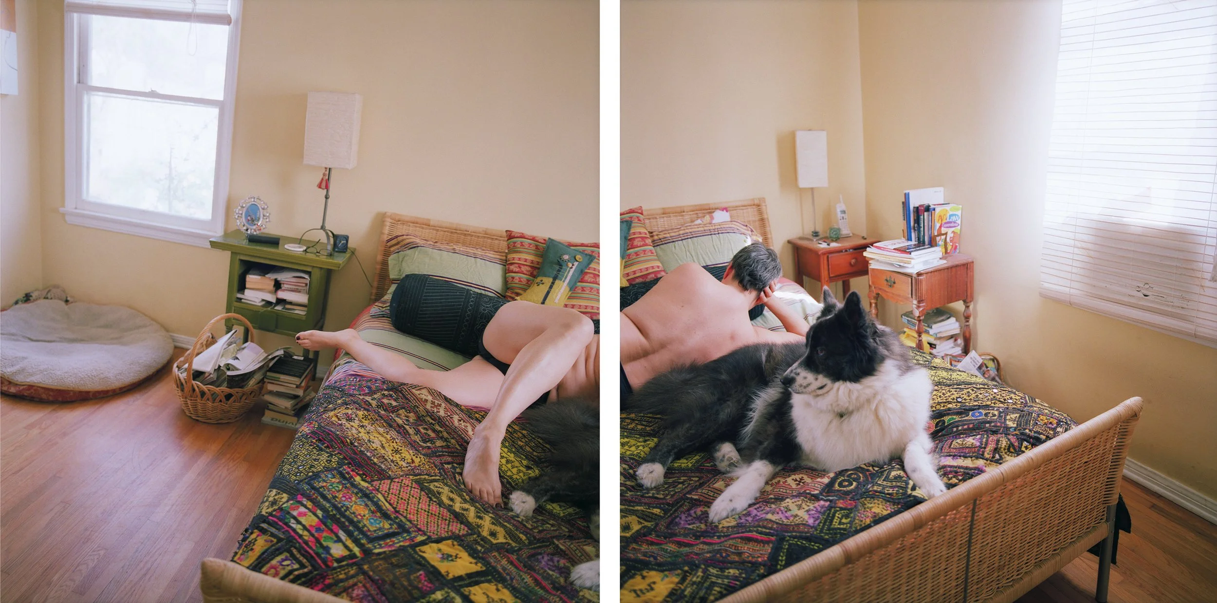 Carrie Yury, Two Beds (from the series Room)