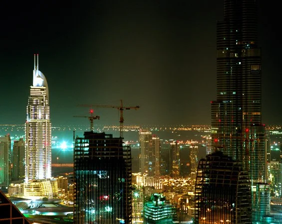 Downtown Burj Dubai, Night (now dismantled)