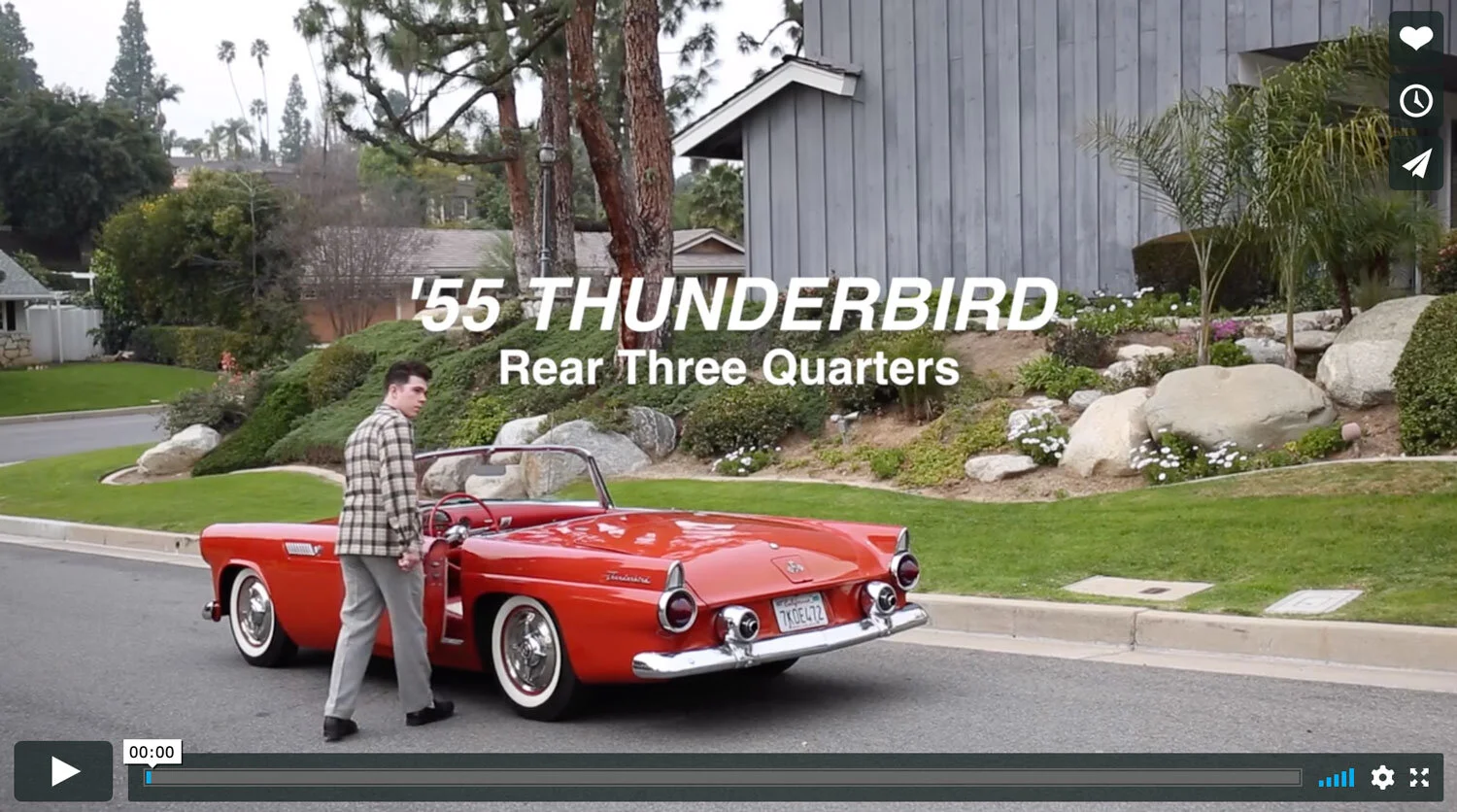 Fabian and the T-Bird (Video Portrait)