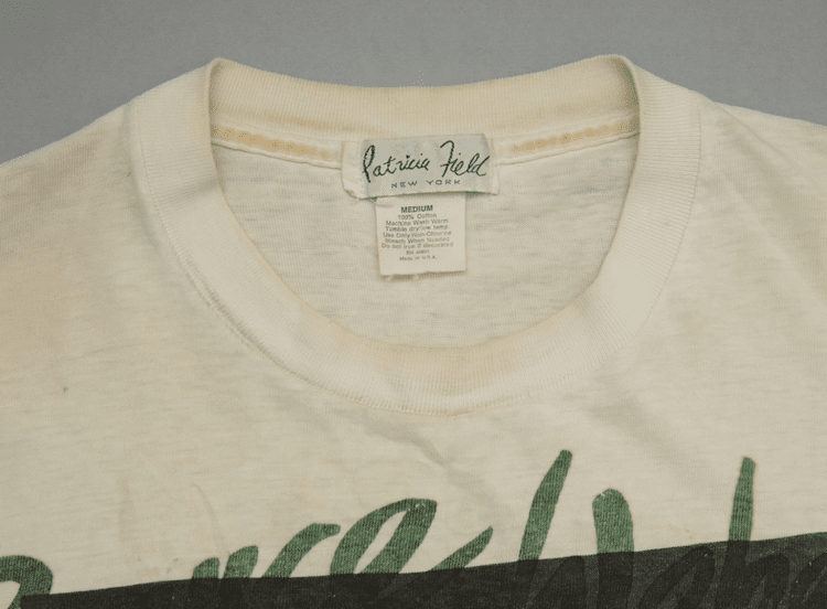 1985 Bruce Weber / Patricia Field collaboration t-shirt (very rare 