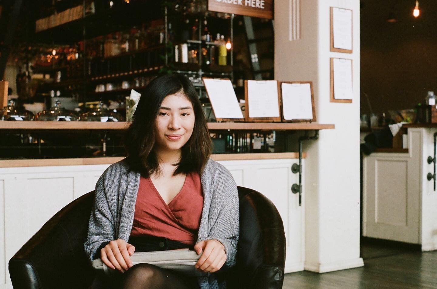 Happy birthday to this babe! I can&rsquo;t wait until we&rsquo;re reunited and can have film photo shoots in cute coffee shops again &hearts;️⠀
-⠀
#FilmPhoto #35mm #FilmPhotographer #PNW #PNWPhotographer