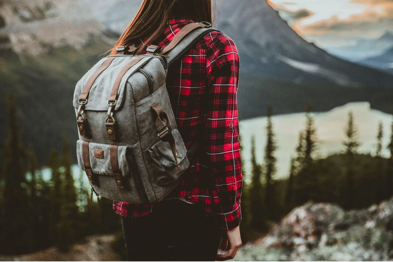snip girl flannel backpack.JPG