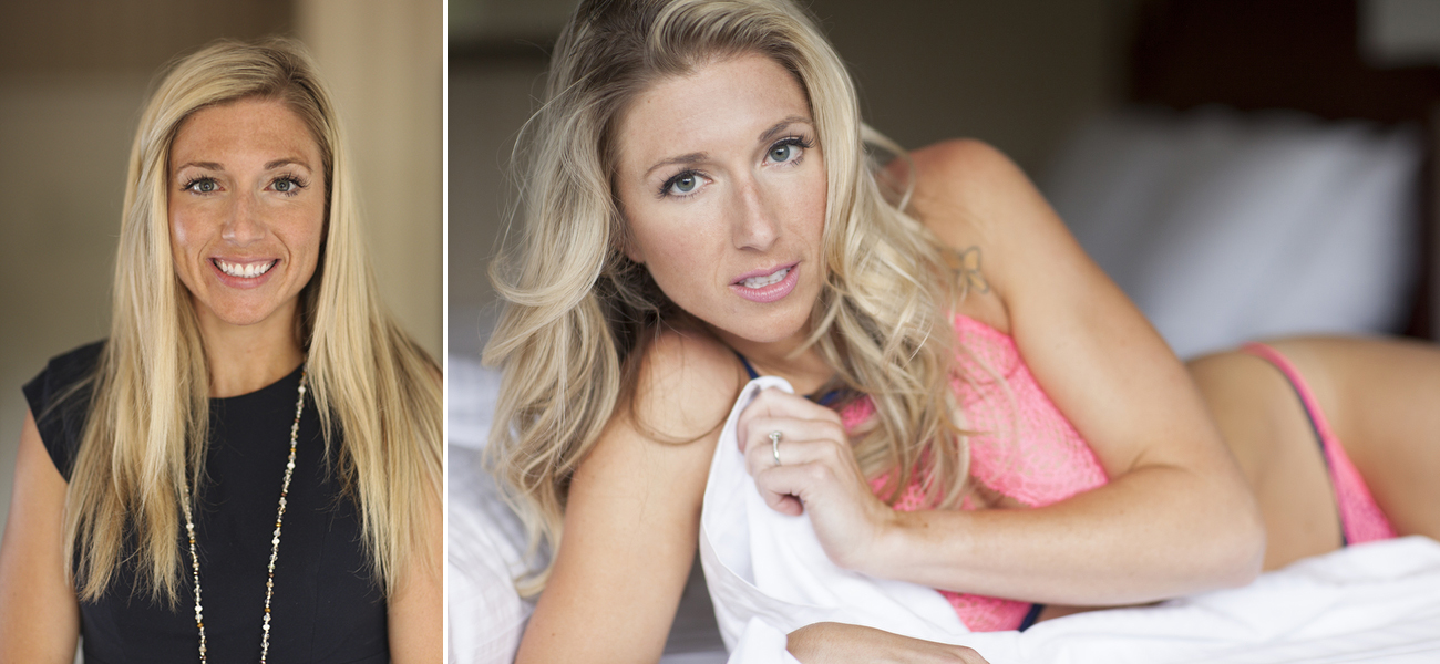 before and after virginia boudoir photoshoot makeover