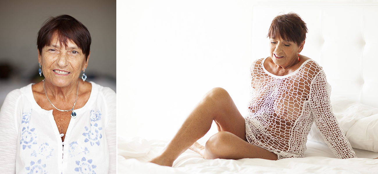 before and after boudoir photoshoot makeover mature woman
