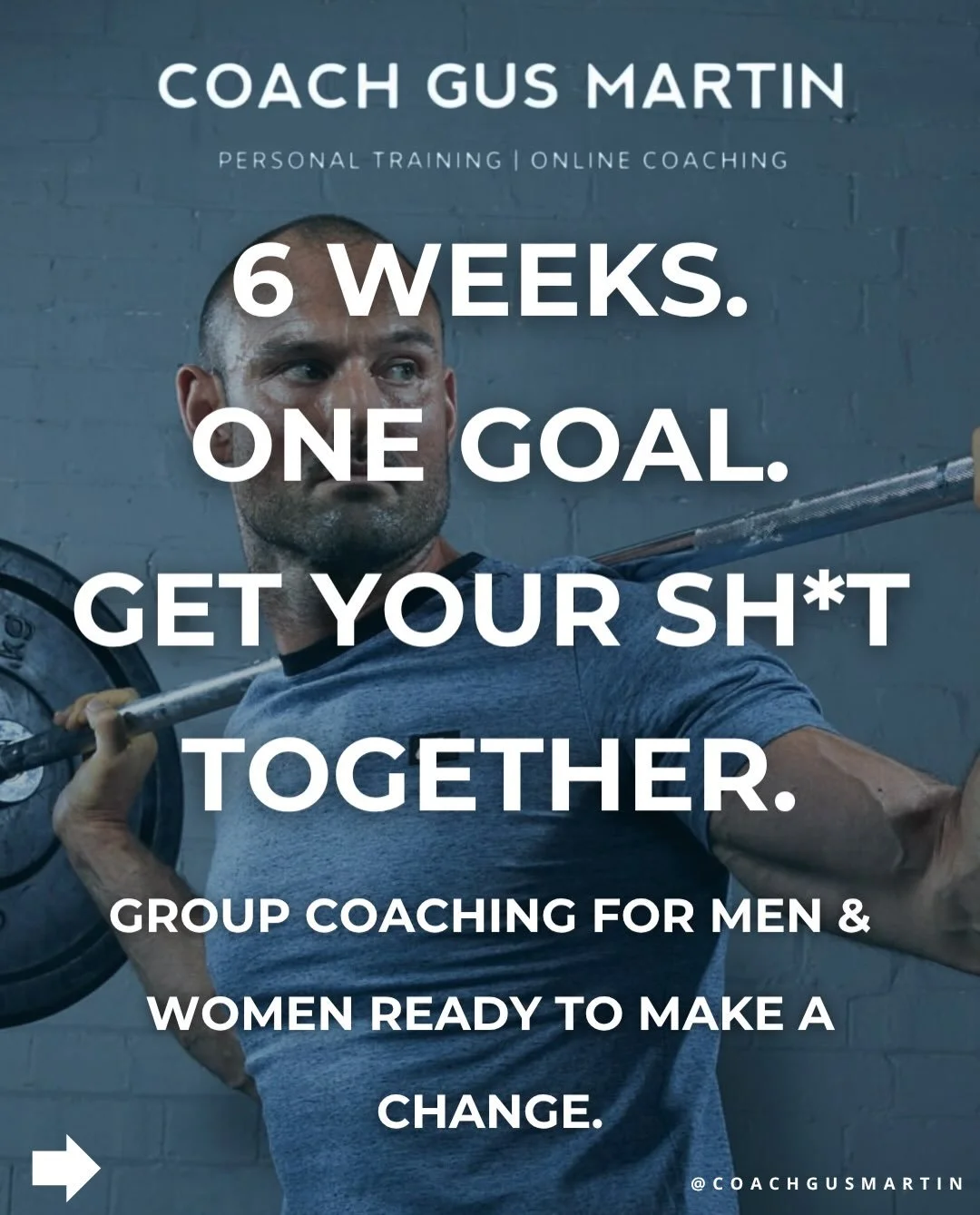 You probably already know the basics.

Eat better. Move more. Train consistently.

So why aren&rsquo;t you getting the results you want?

Because knowing what to do and actually doing it consistently are two very different things.

That&rsquo;s exact