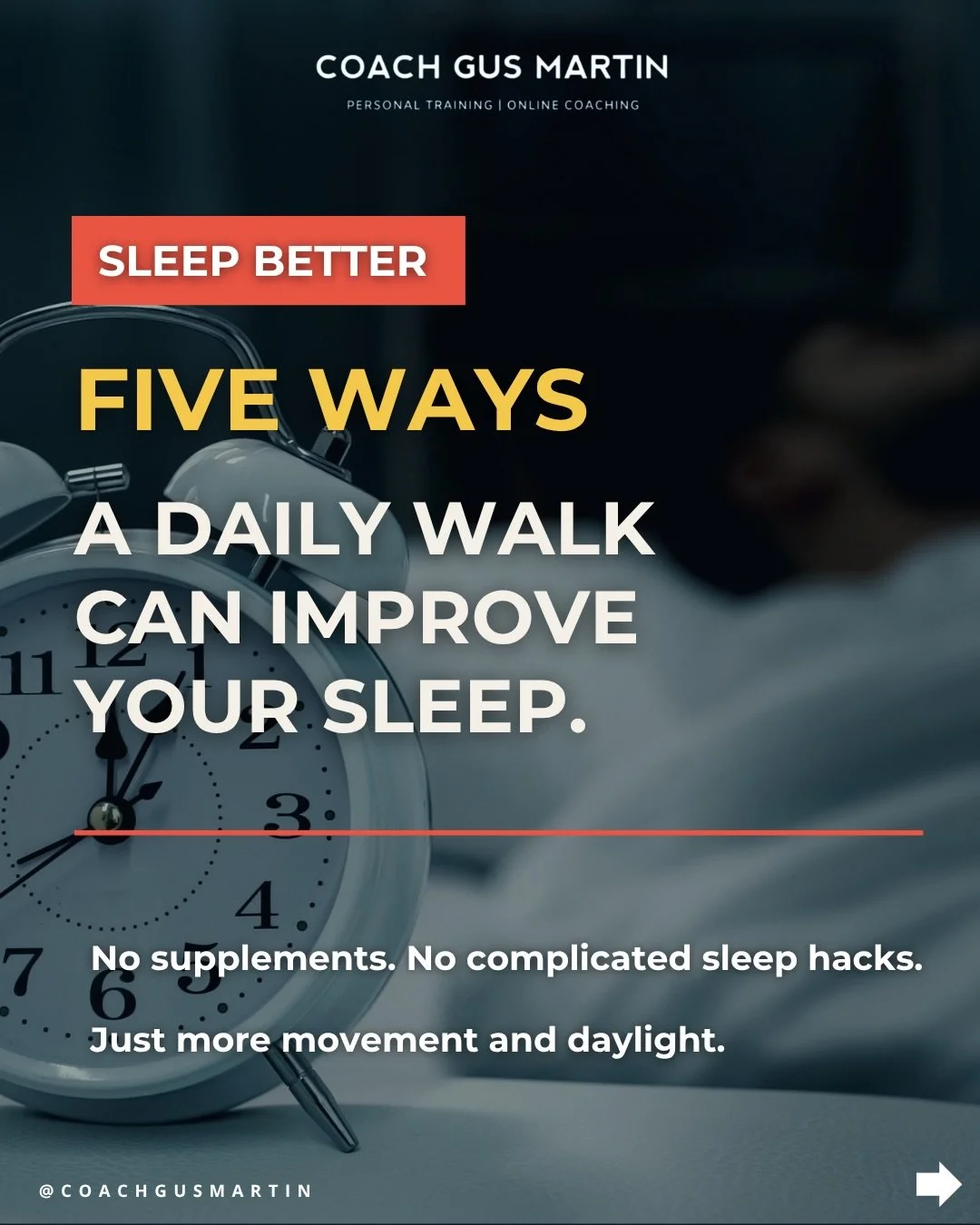 Walking is the unsung hero in weight loss, better sleep and mood. 

Getting 10k+ steps in, every single day, will improve your circadian rhythm, reduce stress, burn calories and make you feel GOOD.

How many steps do you average? Post a picture in th
