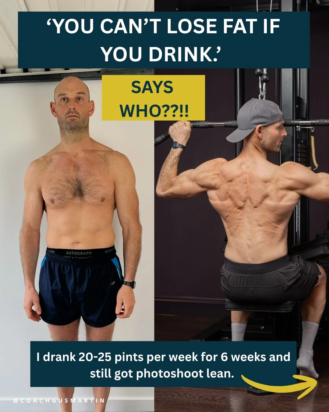 So, apparently you can lose weight and drink beer. Hmmmmmm???!!!!

I obviously didn&rsquo;t get that memo!!!

So, a couple of years back I decided to disprove this theory, by committing to drinking a minimum of 20 pints of beer each week, whilst prep