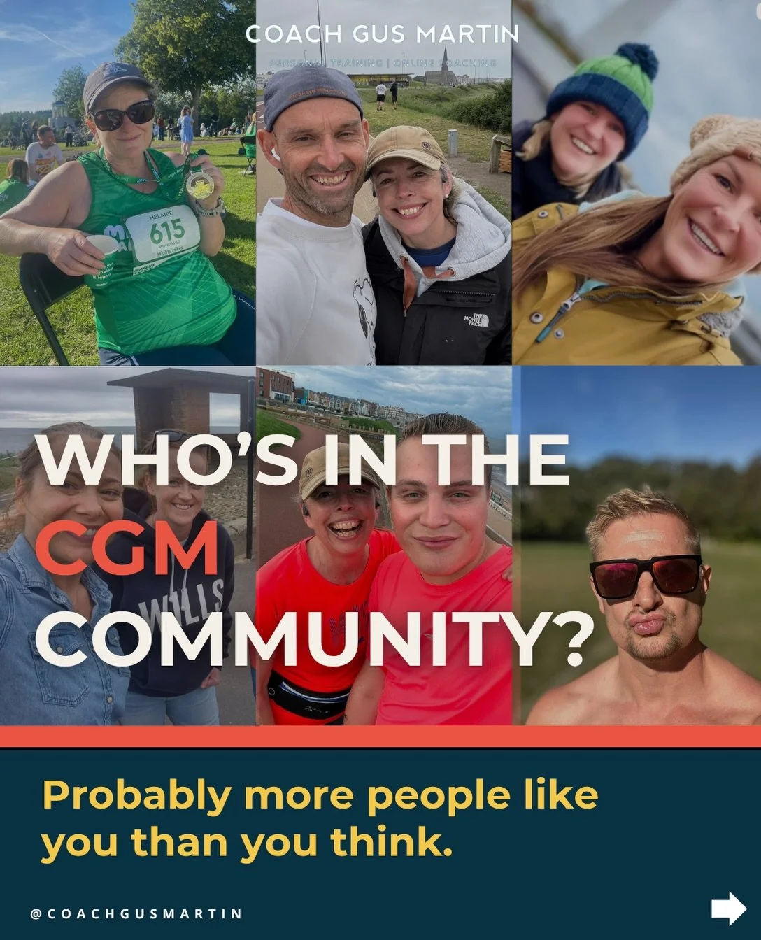 WHO&rsquo;S IN THE CGM COMMUNITY?

People like you.

People with good jobs. Careers they&rsquo;ve worked hard for. Businesses they&rsquo;ve built. Families they love. Busy social lives and plenty going on.

People who, in most areas of life, are doin