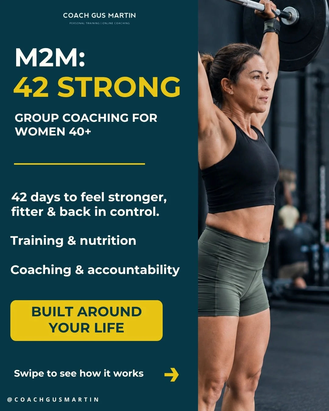 There comes a point for a lot of women when they realise:

&ldquo;What I used to do just isn&rsquo;t working anymore.&rdquo;

Your body feels different.
Your energy has tanked.
Losing weight seems 19 times harder.
Your joints feel like they are takin