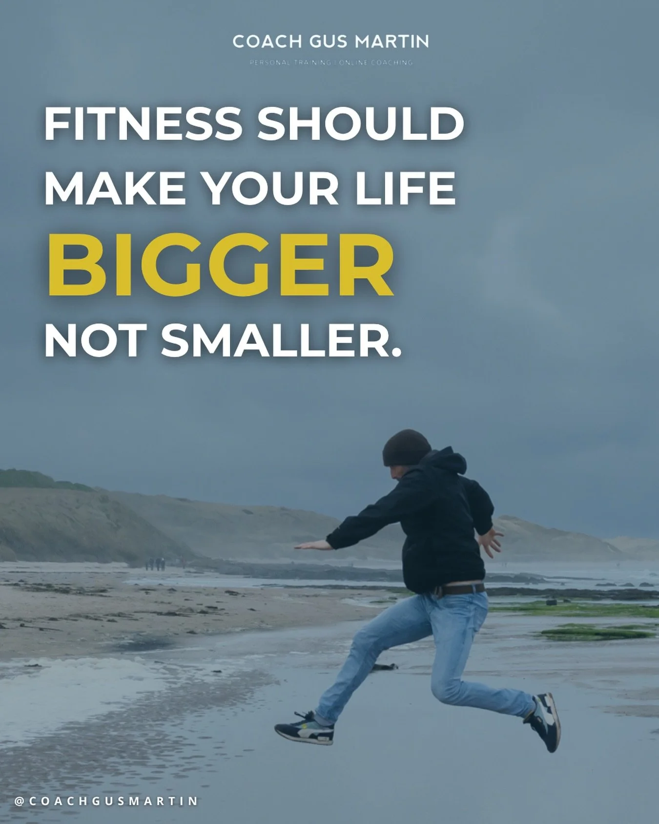 FITNESS SHOULD MAKE YOUR LIFE BIGGER. NOT SMALLER.

What&rsquo;s the point of getting fit if you&rsquo;re too obsessed with your diet and training plan to actually enjoy your life?

You should be getting fitter and stronger so you can travel, climb m