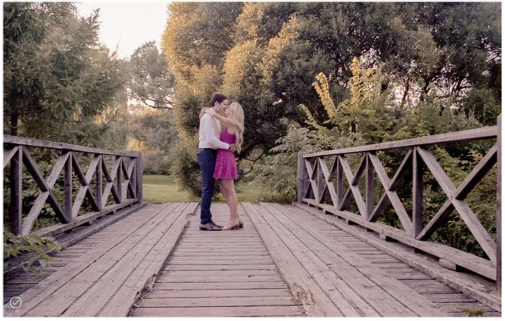 L & C - Summer Engagement Session at the Arboretum