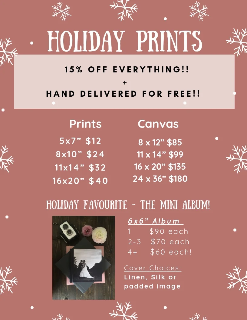 Holiday Print Special