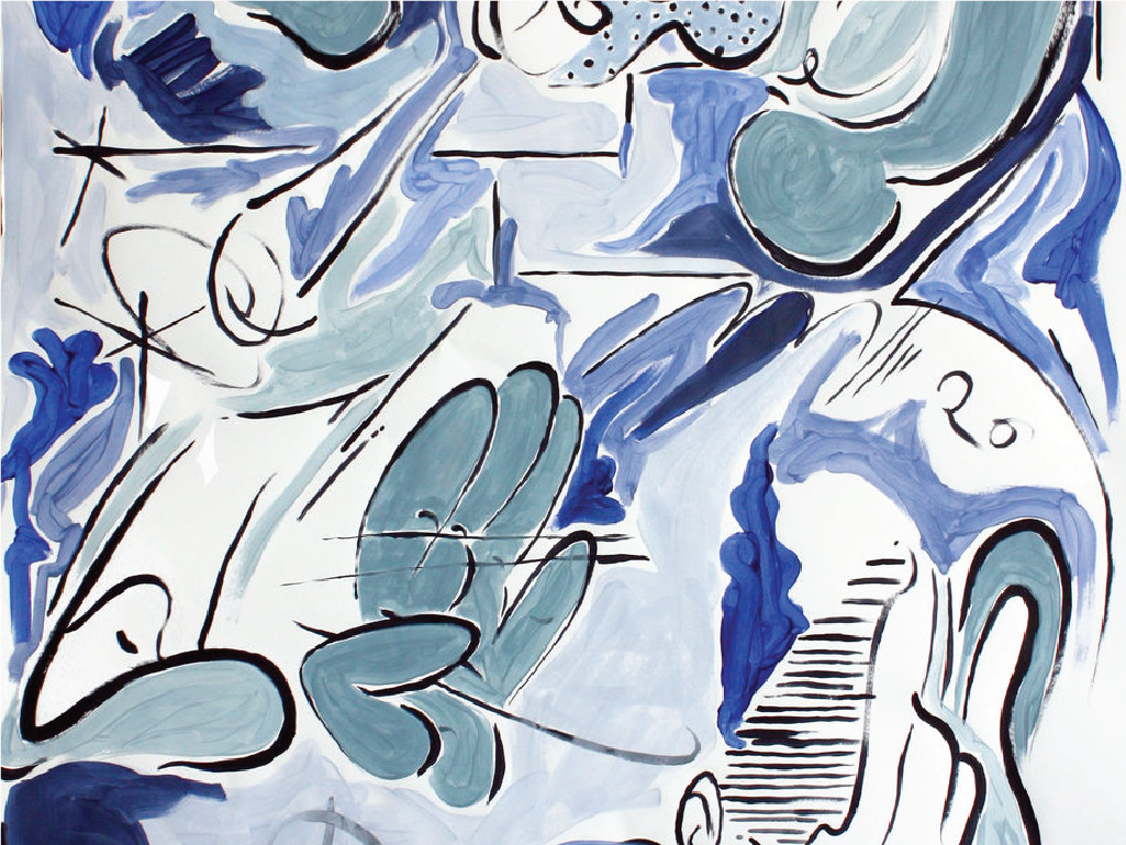 Big Whisper Inspired Piece on Canvas by Meg Forsyth