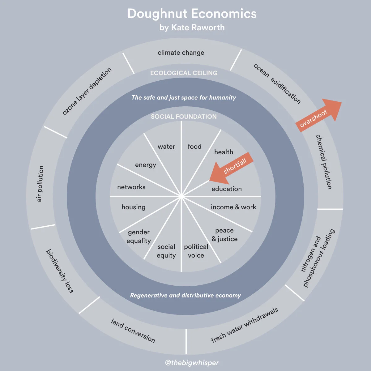 Introduction to Doughnut Economics and questions to consider to apply this framework to your endeavor