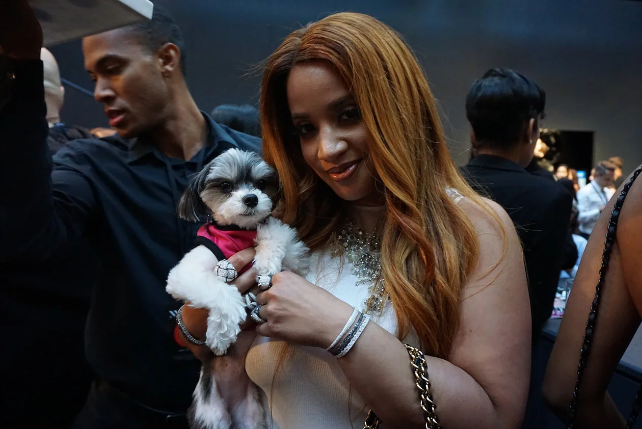 Tinkerbelle backstage with Dascha Polanco
