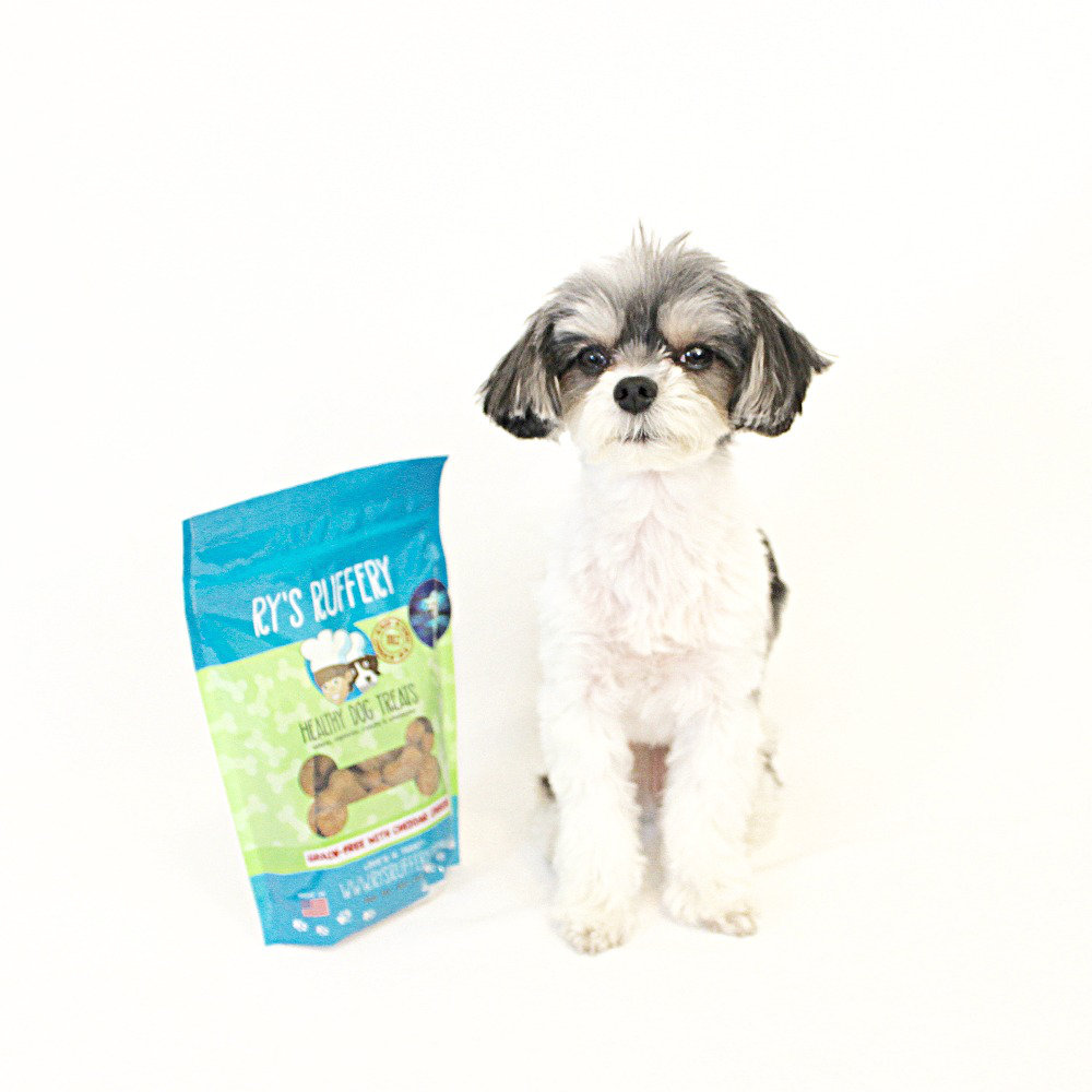 ry's ruffery dog treats - ($9.50) tinkerbelle: "the most delicious dog treats and they come in cheddar, pumpkin apple and peanut butter flavor"