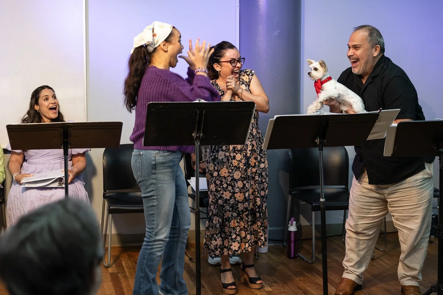 &ldquo;Serving drama, tail wags, and emotional depth as Lucy in @abrilanewmusical. I love stealing scenes (and treats) alongside the incredible @chrseliseo, @ciscamusic , @ginanaomibaez &amp; @jaelatt at @three_of_us_studios . Standing ovations are a