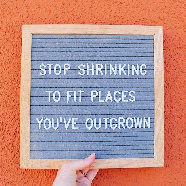 I AM NOT HERE TO PLAY SMALL. 〰️ If I am the Queen of anything, I am the Queen of Making It Work. 👑 While that is often a strength, lately it&rsquo;s forced me back into small + (seemingly) safe spaces instead of into GROWTH + EXPANSION mode that *I 