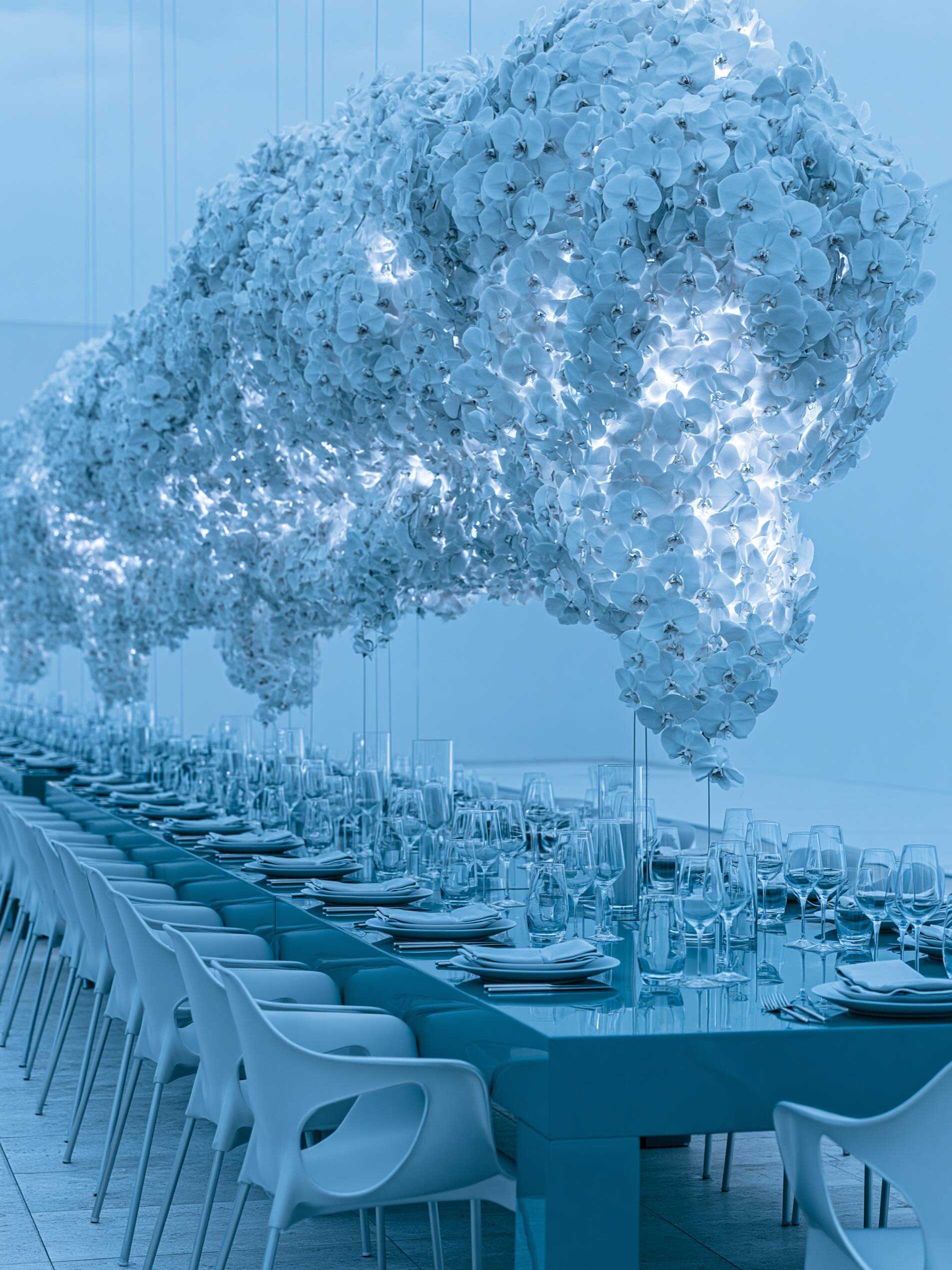 #orchid #blueaesthetic #eventdesigns