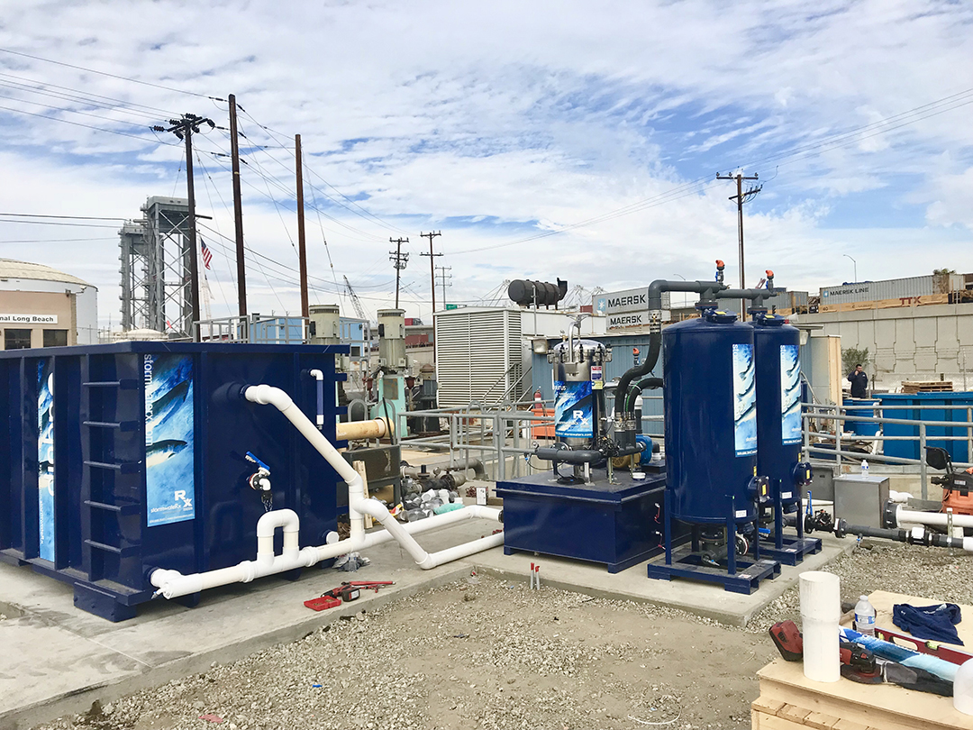 Installation of a stormwater treatment system to comply with the City's Stormwater pollution prevention plan (SWPPP), the National Pollutant Discharge Elimination System (NPDES) and the MS4 Stormwater discharge permit.