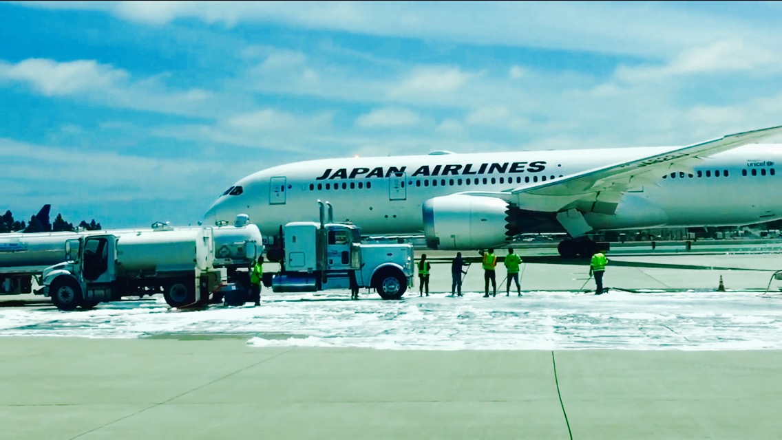  Ocean Blue responding to a spill at a local airport.
