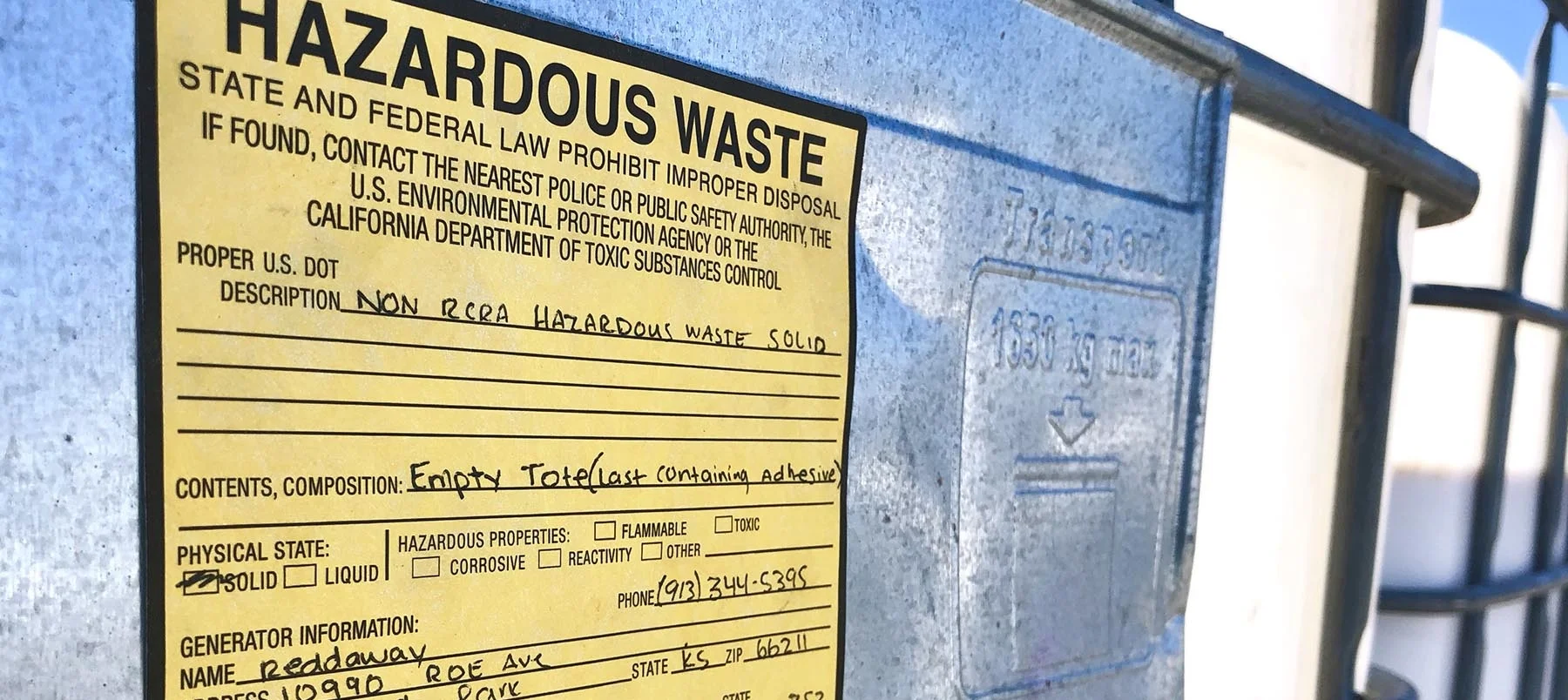 WASTE MANAGEMENT —