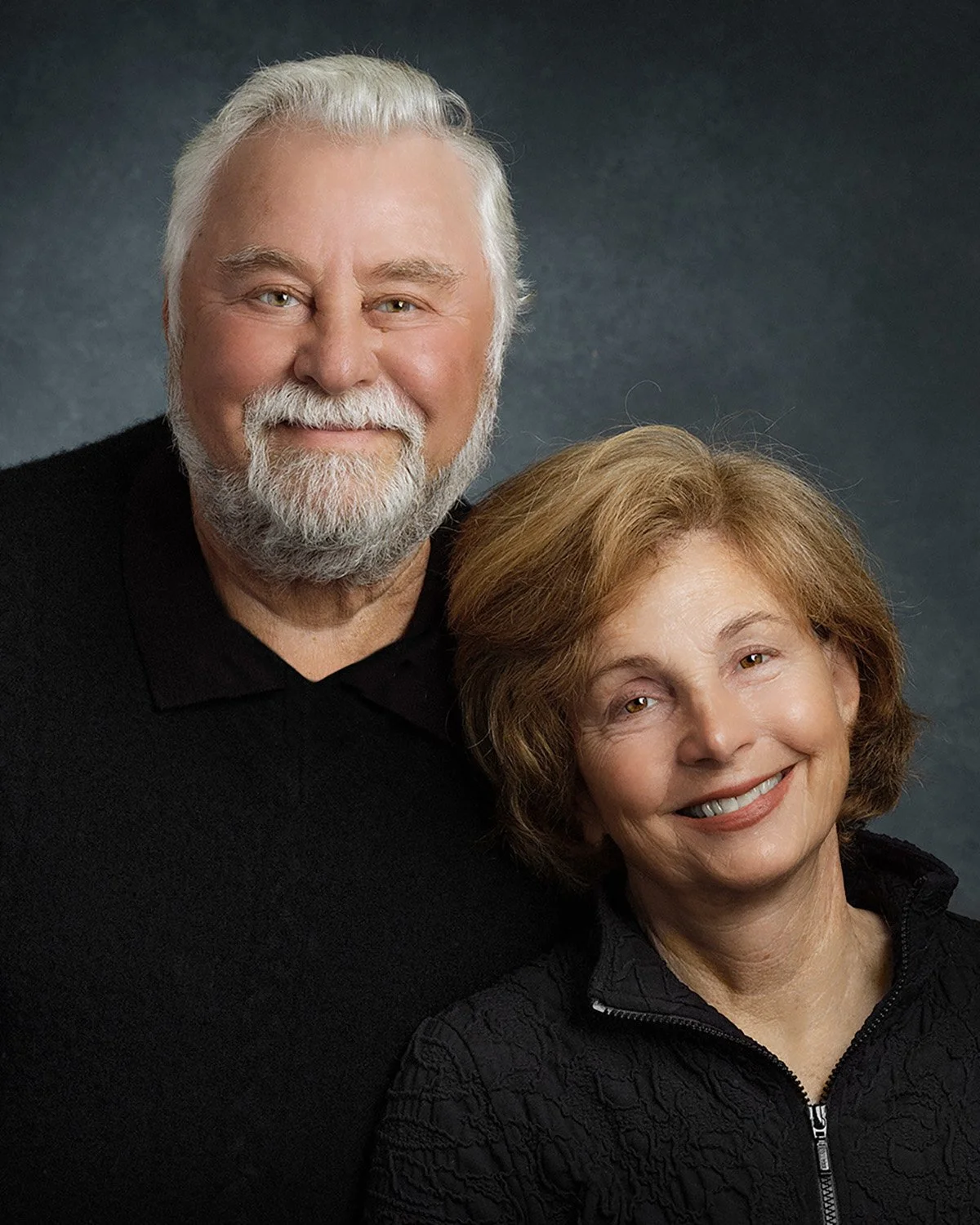 Classic portrait of a Montecito couple