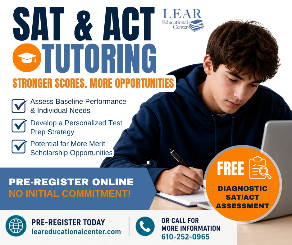 SAT &amp; ACT TEST PREP-PRE REGISTRATION