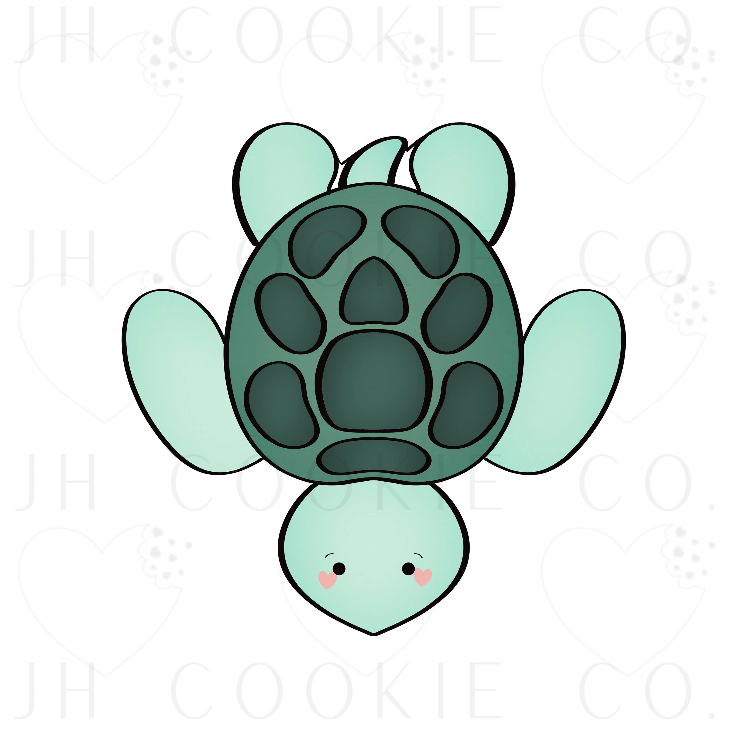 Sea Turtle  Cookie Cutter 