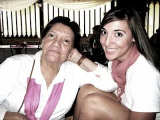 My grandma and I.