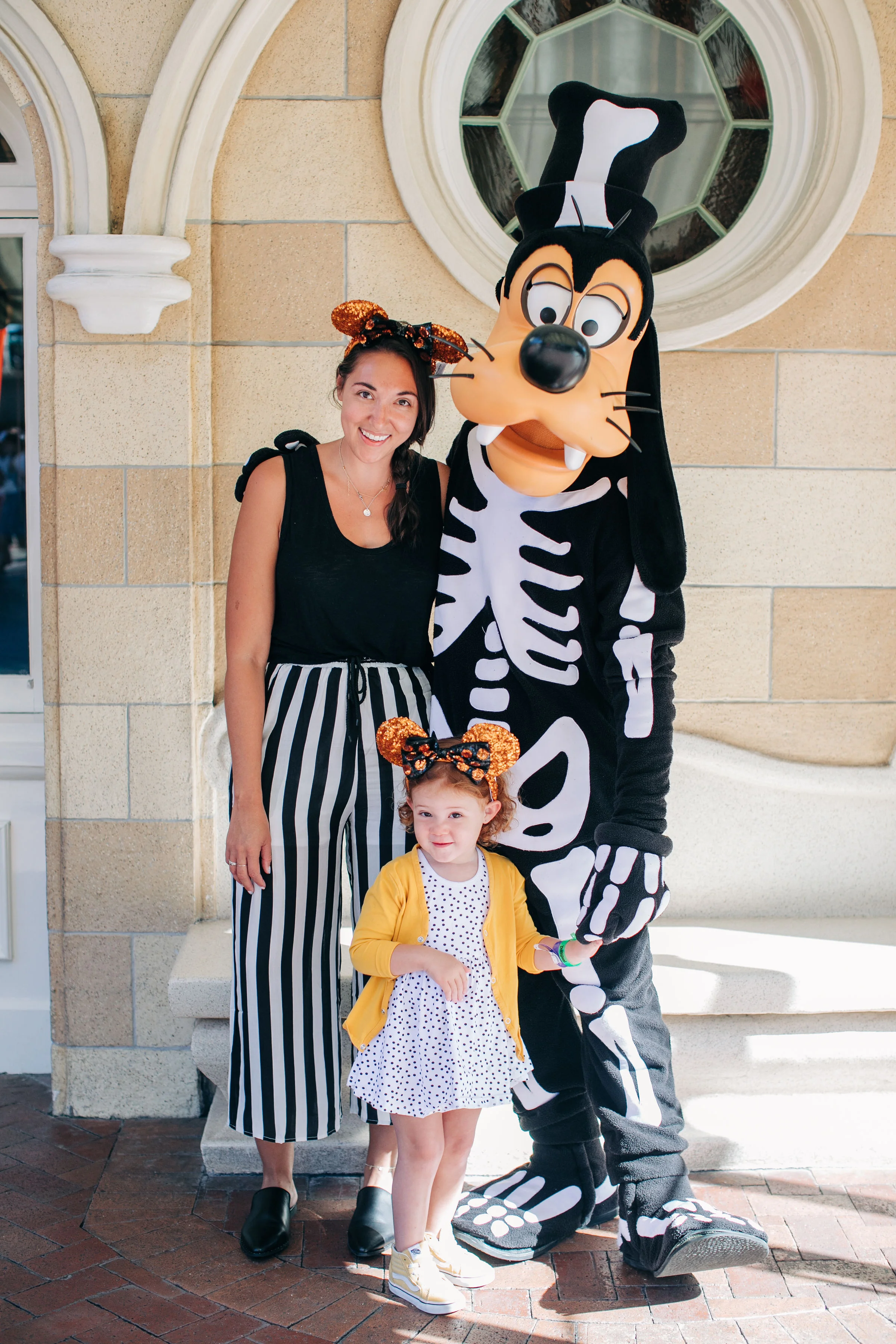 Most of the Disney characters are in their Halloween Time costumes and Goofy as a skeleton is the cutest by far! Don’t forget, you can check where and when the characters will be out and about for meet and greets on the Disneyland app! Just select ‘Characters’ from the category list and their times and locations will pop up on the park map.