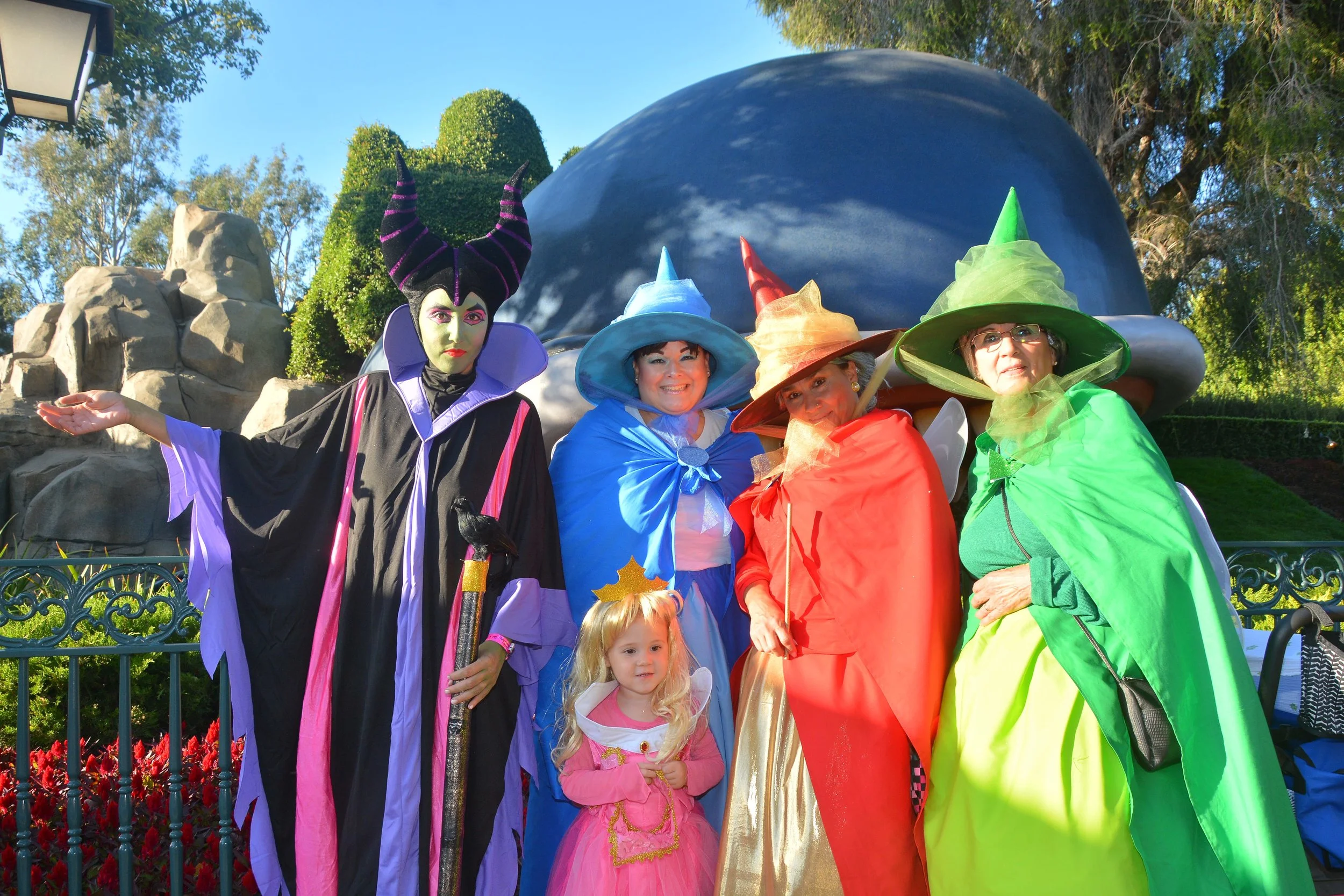 Bringing Sleeping Beauty To Life At Mickey's Halloween Party
