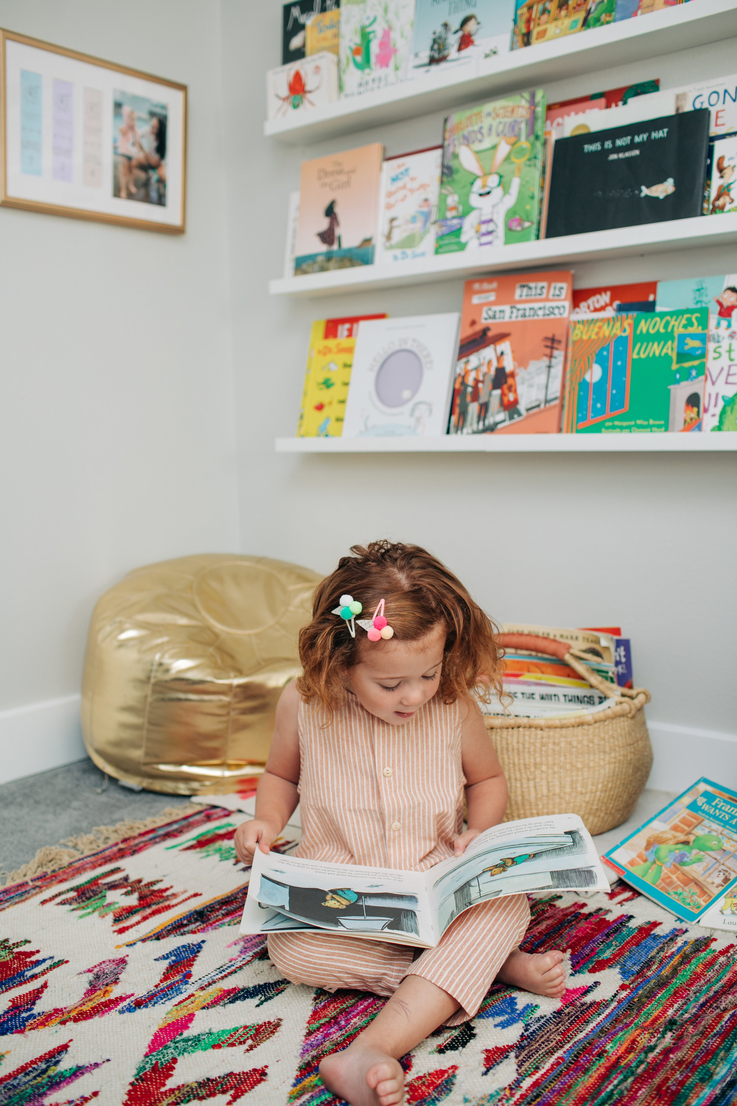 What Mila Is Currently Reading + A Peek Inside Her Reading Nook!