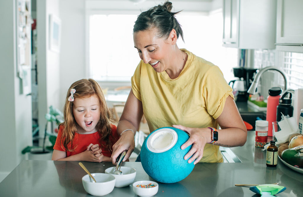 Have A Ball While Making Ice Cream - Summer At Home — Jacqui Saldaña