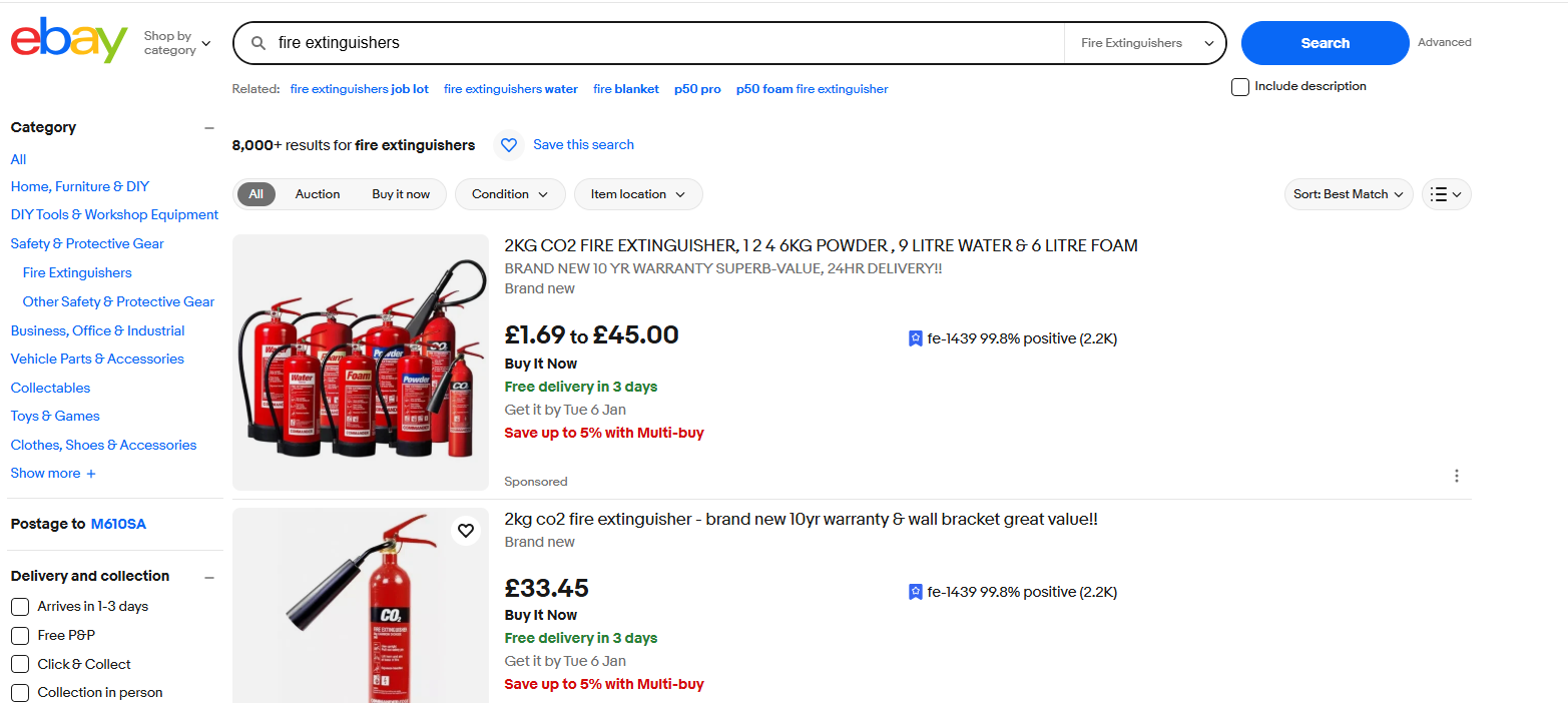 Should I Buy My Fire Extinguishers Online? Short answer: no – and here’s why.