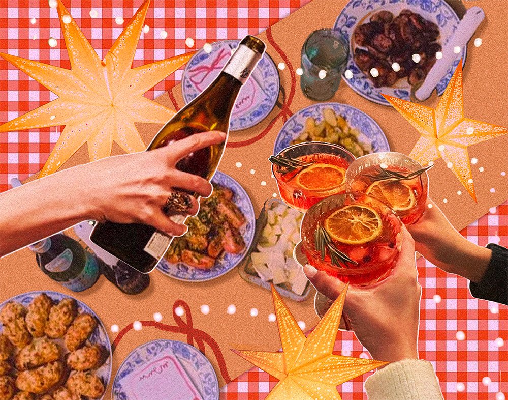 The Last Great Q St Dinner Party, 2024
Digital Collage