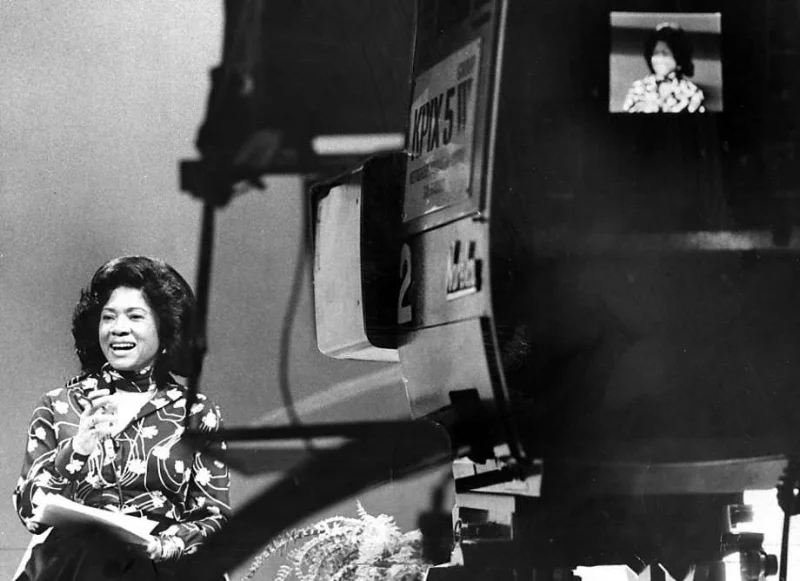 Belva Davis, the first African-American woman to become a television reporter on the U.S. West Coast. / The Black Diaries