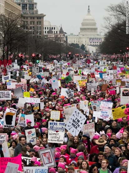 The 2017 Women’s March in D.C. / CNN