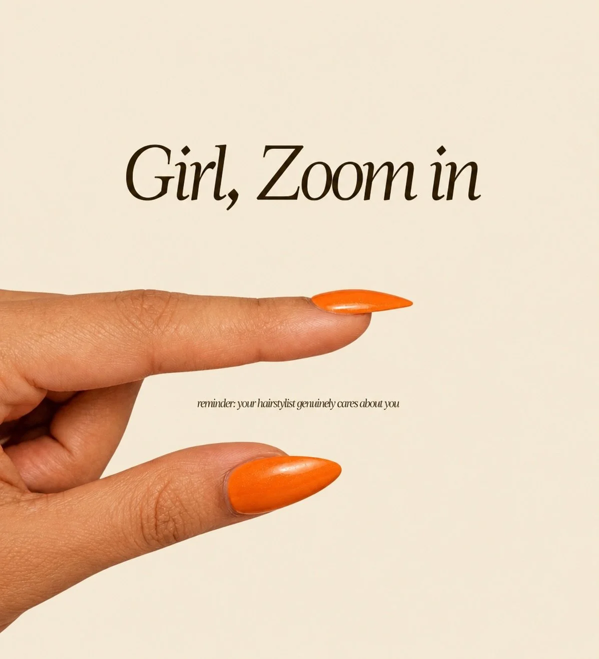 Girl, zoom in! 

#reminders #hair #hairbylg #zoomin