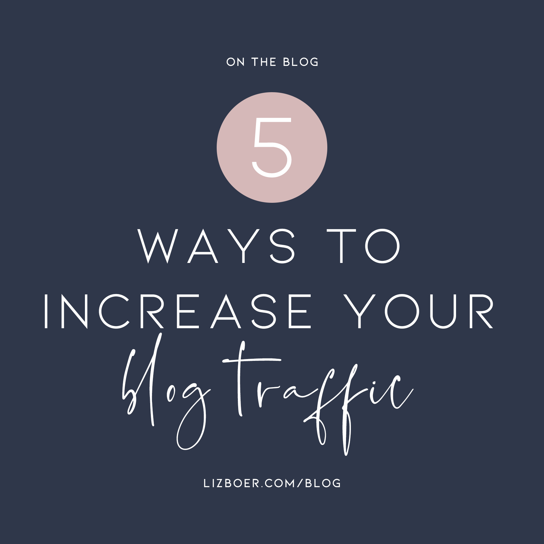5 ways to Increase Traffic to your Site.