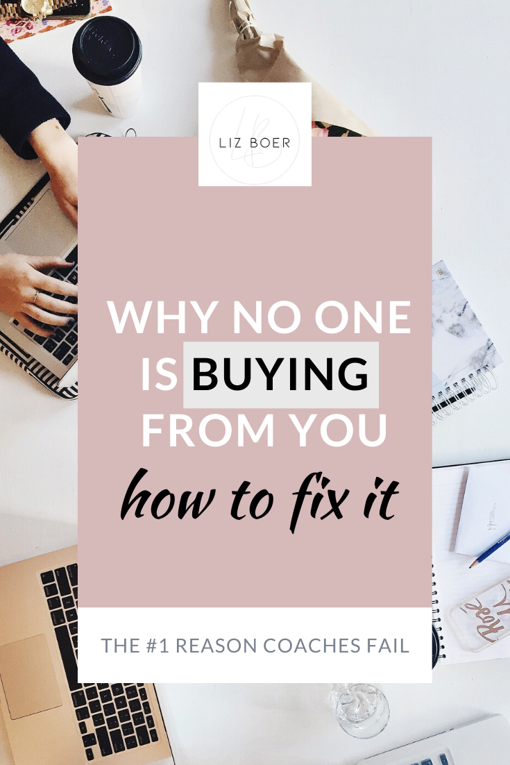 Why no one is buying from you