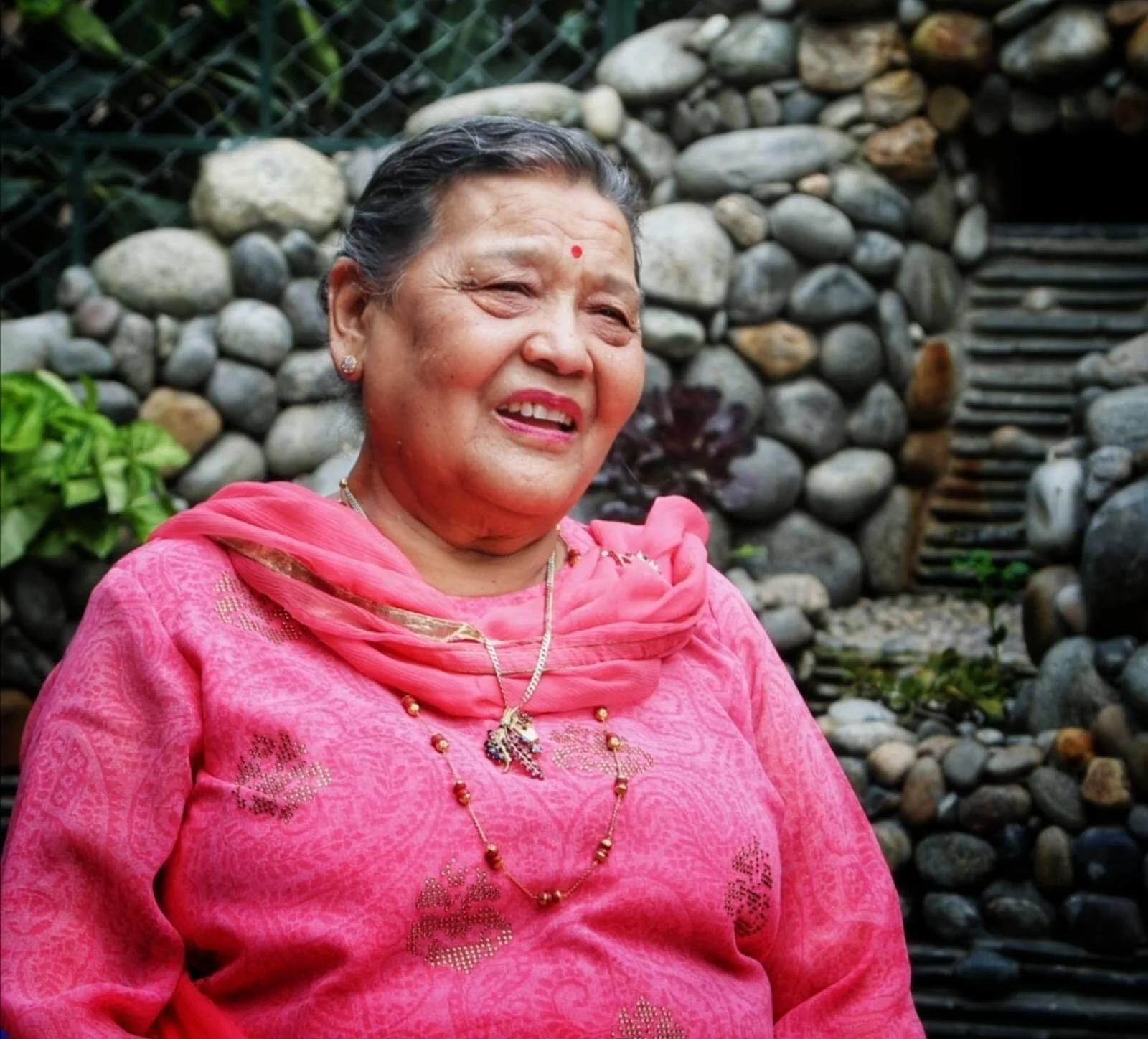 #16 - Nil Shova Tuladhar, 76 years old, Woman of strength &amp; courage [Newa]