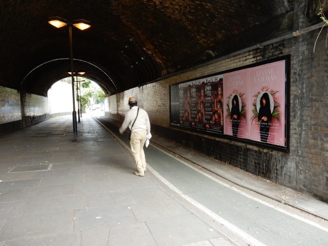 Fly posting London