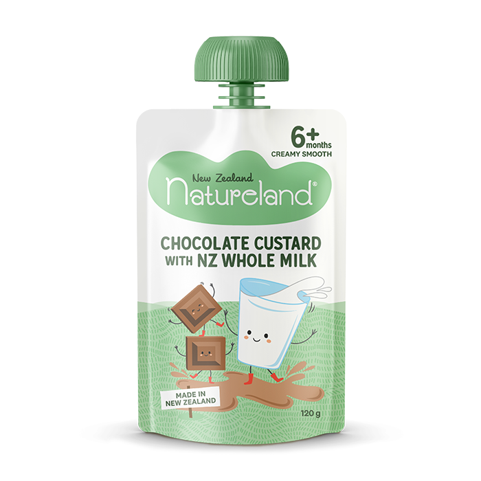 Natureland Chocolate Custard with NZ Whole Milk