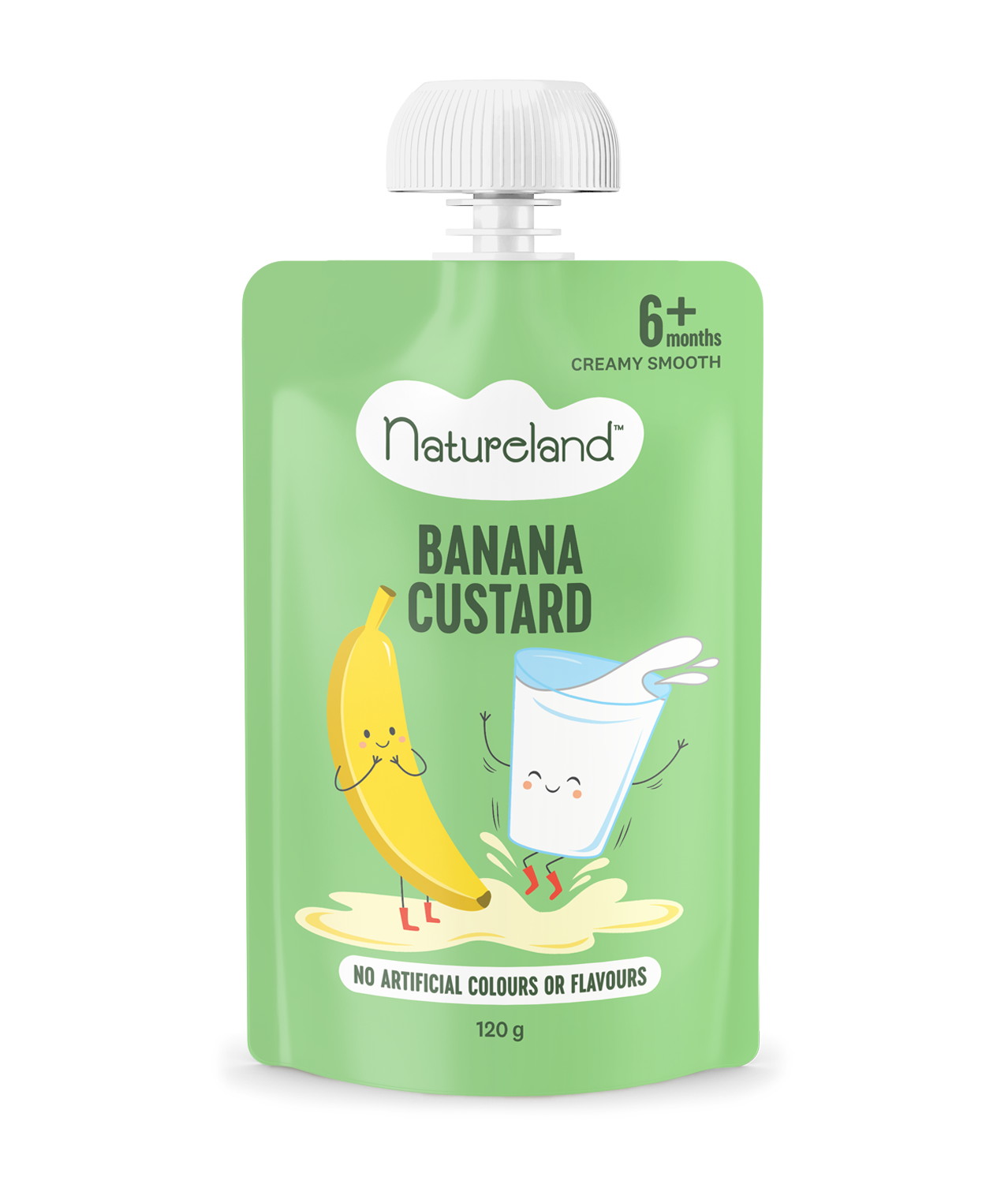 Natureland Banana Custard 