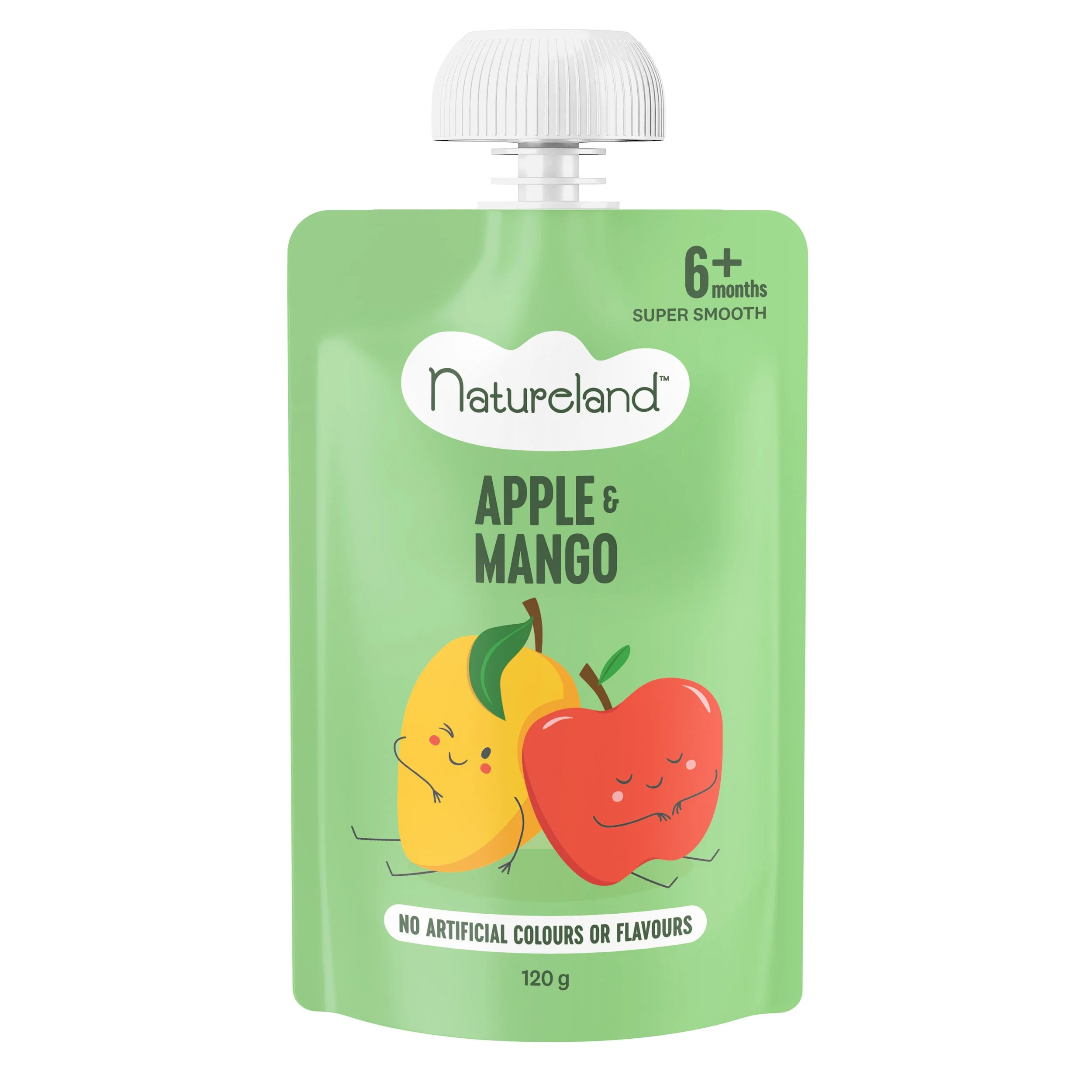 Natureland Apple & Mango 120g