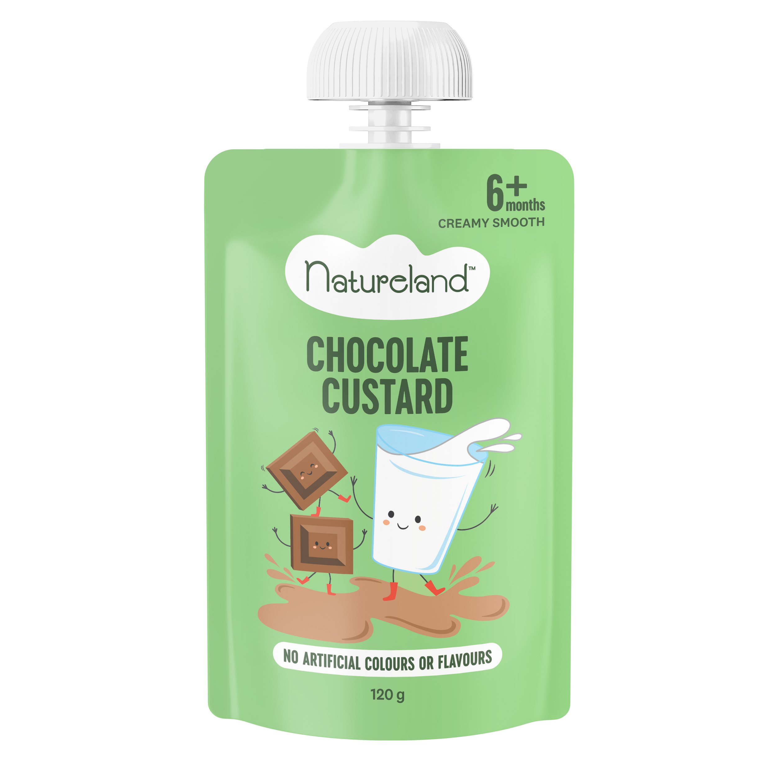Nourishing and delicious, our baby custard is made from a traditional recipe with the goodness of whole milk, real cocoa, ground rice and natural sugar. Serve it for dessert or occasional treats.