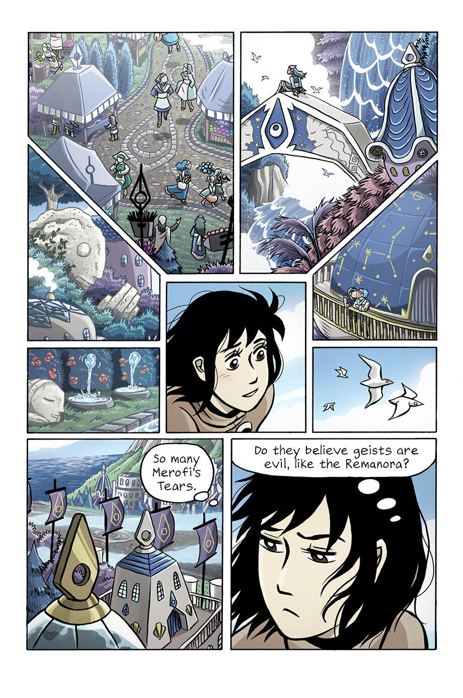 Realm of the Blue Mist The Rema Chronicles #1 A Graphic Novel